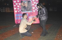 DINDAR - Genç Aşıktan Sürpriz Evlenme Teklifi