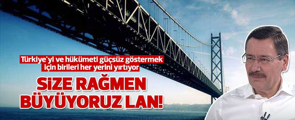 Gökçek'ten S&P ve Fitch'e tepki: Size rağmen büyüyoruz lan