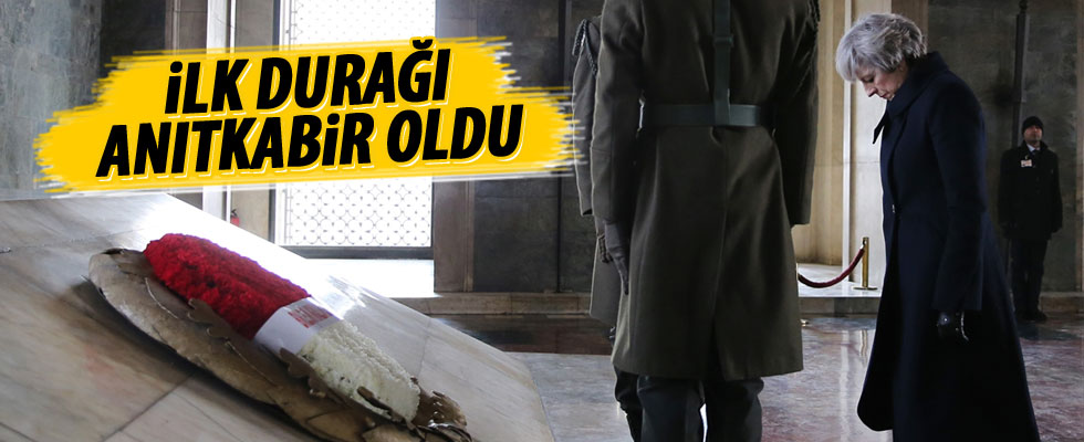 İngiltere Başbakanı Theresa May, Ankara'da