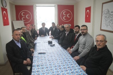MHP Rize Merkez İlçe Başkanı Kaya Basın Mensuplarıyla Bir Araya Geldi