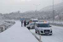 İBRAHIM TÜRKOĞLU - Tokat'ta Kar Yağışı Ve Buzlanma Kazalara Yol Açtı