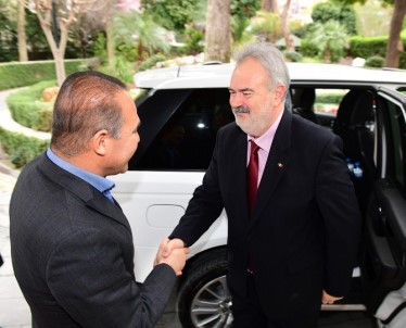 Moldova Büyükelçisi Bolboceanu'dan Başkan Sözlü'ye Ziyaret