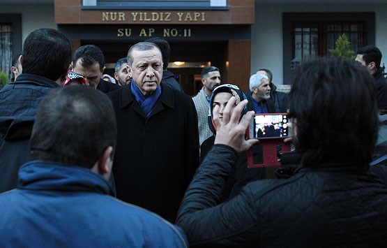 Cumhurbaşkanı Erdoğan'dan 15 Temmuz gazisinin ailesine ziyaret