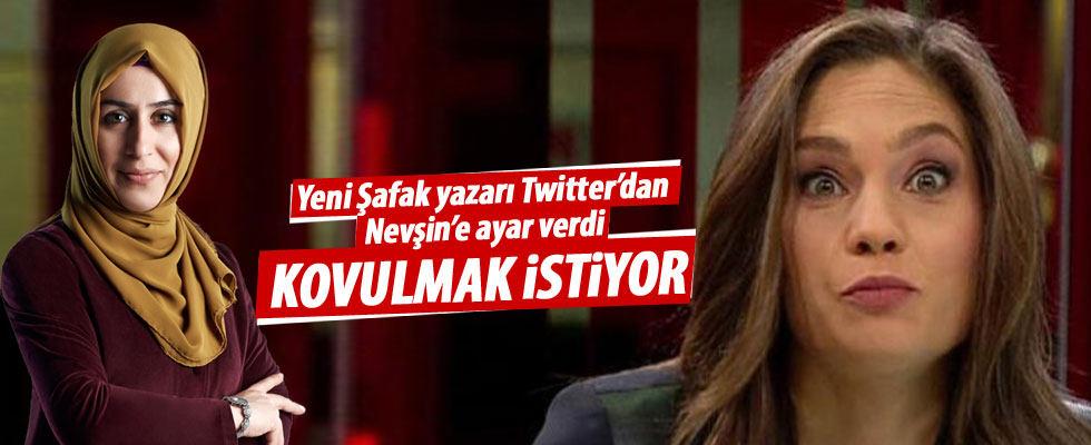 Cemile Bayraktar'dan Nevşin Mengü'ye ayar