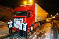 Erciş'ten Halep'e 500 Çuval Un Yardımı