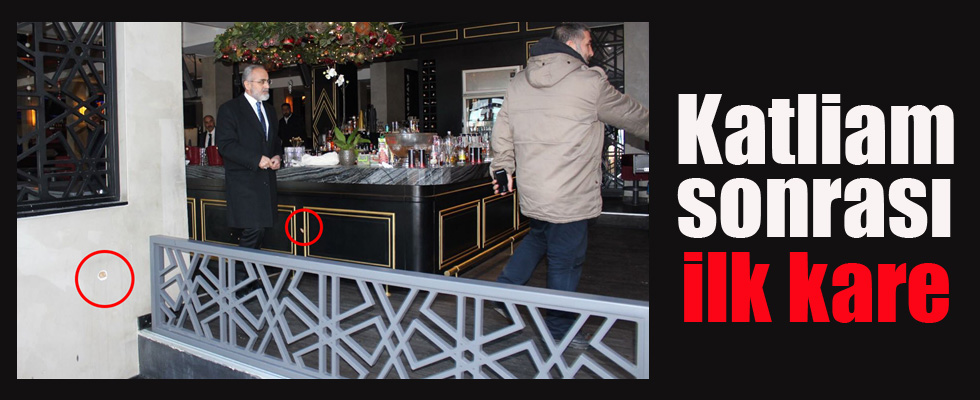 Saldırı sonrası Reina'nın içinden ilk fotoğraf