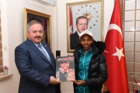 MİLLİ ATLETLER - Milli Atlet Elvan Abeylegesse Kayseri OSB'yi Ziyaret Etti