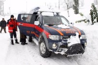 DOĞUŞ ÇAY - Sağlık Ekiplerinin Karla Mücadelesi