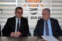 AK Partili Berber'den, İlçe Başkanı Dinç'e Ziyaret