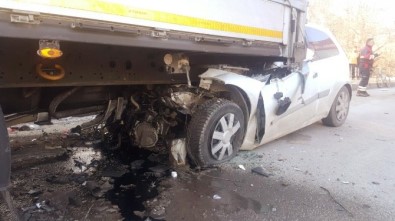 Bolu'da Trafik Kazası; 1 Ölü