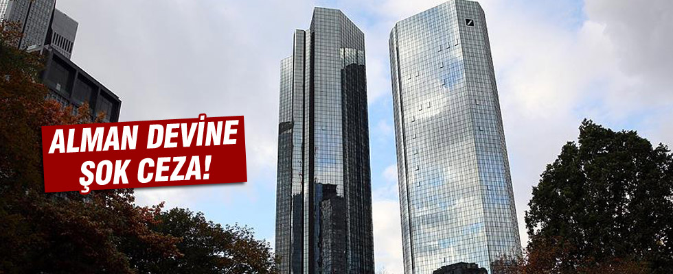 Deutsche Bank'a 630 milyon dolarlık ceza