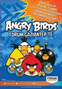 Efsane Oyun Angry Birds Forum Gaziantep'te