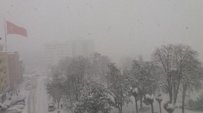 Samsun'daki Yoğun Kar Ve Tipi Hem Çile Hem Eğlence Oldu