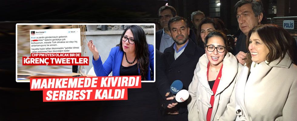 Sera Kadıgil serbest bırakıldı