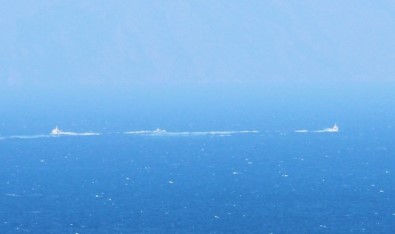 Yunanlar Türk kara sularını ihlal etti