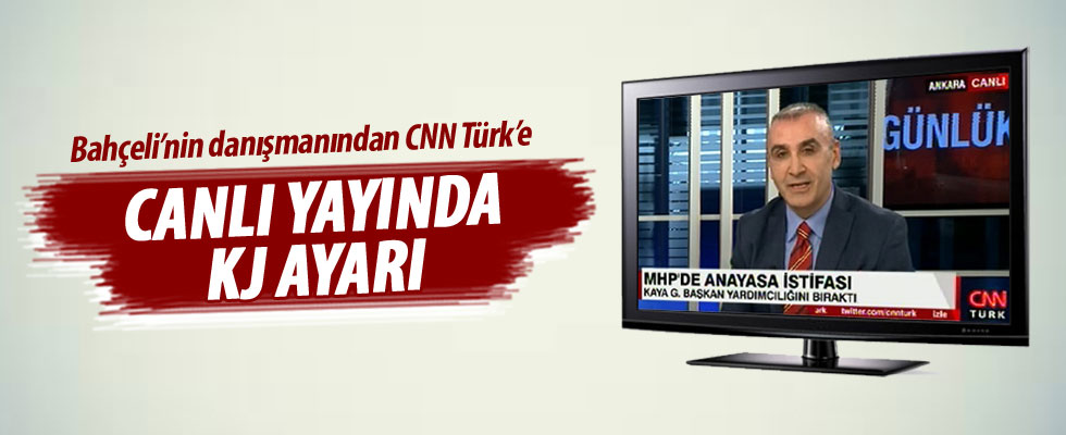 Metin Özkan'dan canlı yayında CNN Türk'e ayar