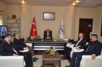 MUHAMMET GÜVEN - Başkan Gülcüoğlu'ndan Rektör Güven'e Ziyaret