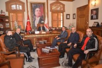 SARIKAMIŞ ŞEHİTLERİ - Başkan Yağcı'ya Gençlik Hizmetleri Ve Spor İl Müdürü Yıldız'dan Ziyaret