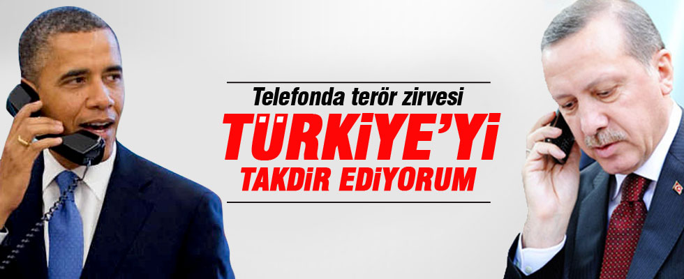 Erdoğan Obama ile görüştü