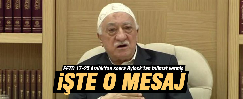 FETÖ elebaşı Gülen'in ByLock mesajı ortaya çıktı