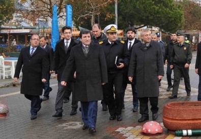 Vali Tavlı Küçükkuyu'da İncelemelerde Bulundu