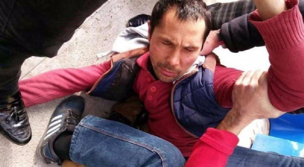 Terörist sanıp dövdüler