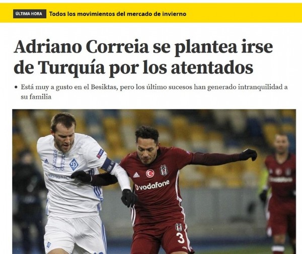 İspanyol basınına göre Beşiktaş'ın yıldızı gitmek istiyor