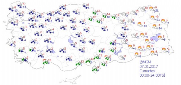 Yılın en kuvvetli yağışları kapıda