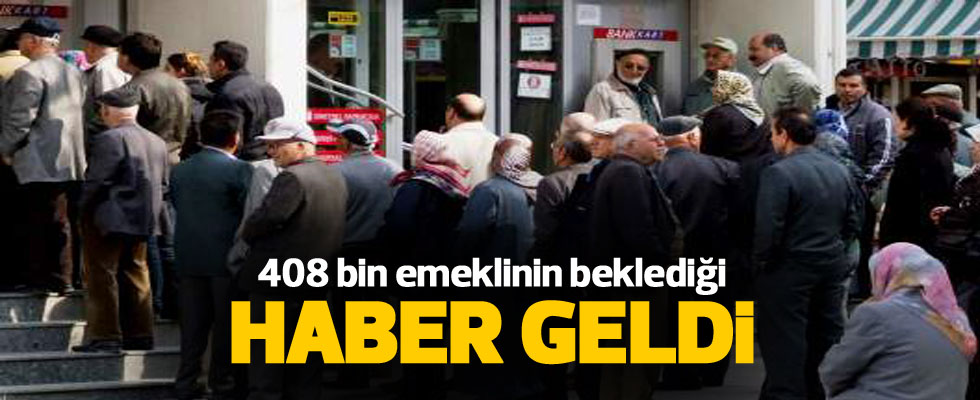 408 bin emeklinin beklediği düzenleme Meclis’te kabul edildi