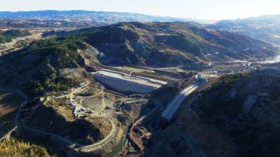 Adıyaman Çetintepe Barajı'nda Çalışmalar Hızla Devam Ediyor