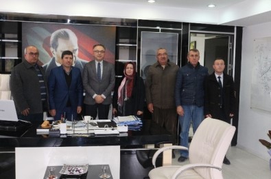 AK Parti İlçe Teşkilatından Kaymakam Özcan'a Ziyaret
