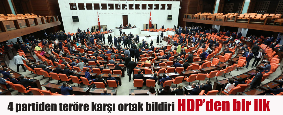 İzmir saldırısına 4 partiden ortak kınama