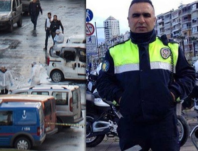 Kahraman trafik polisi teröristlerle çatışa çatışa şehit oldu