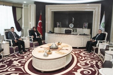 Kaymakam Çelik'ten Başkan Toru'ya Ziyaret