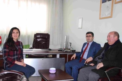 Kaymakam Çetin, Sağlık Gurup Başkanlığını Ziyaret Etti