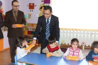 DİŞ FIRÇALAMA - Minik Öğrencilere Florürlü Vernik Uygulaması Yapıldı