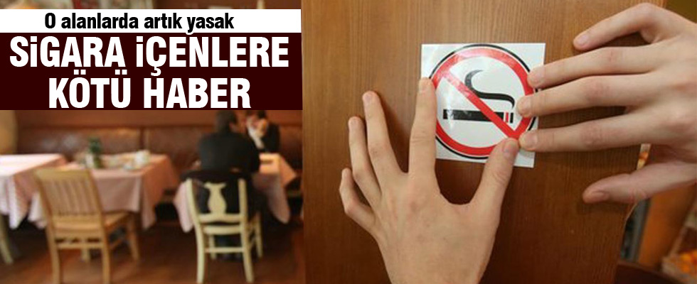 Restoranlarda sigara içimi yeni düzenleme