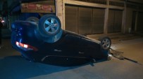 Takla Atan Otomobilin Sürücüsü Ortadan Kayboldu