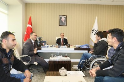 Van Büyükşehir Belediyesi Genel Sekreterine Ziyaretler Sürüyor