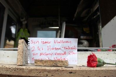 İzmir'deki Patlama Noktasına Anlamlı Not