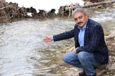 Karaman'da Lodosla Eriyen Kar Barajların Su Seviyesini Yükseltecek