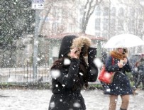 KAR FIRTINASI - Meteoroloji'den kar uyarısı