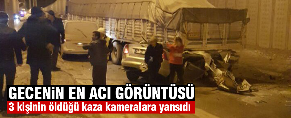 Bayburt'ta feci kaza: 3 ölü 5 yaralı