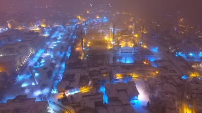 Sultanahmet'te Eşsiz Kar Manzarası