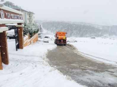 Tuzla Belediyesi, Karla Mücadele Çalışmalarını Aralıksız Sürdürüyor