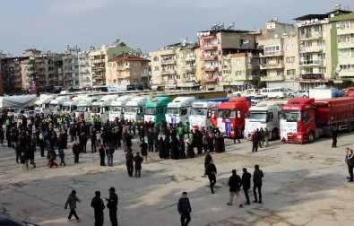 Aydın'da Halep İçin 20 Günde 15 Tır Yardım Toplandı