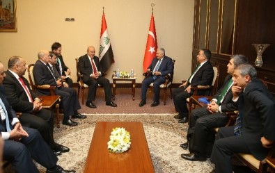 Başbakan Yıldırım, Irak Cumhurbaşkanı Yardımcısı Allavi İle Görüştü