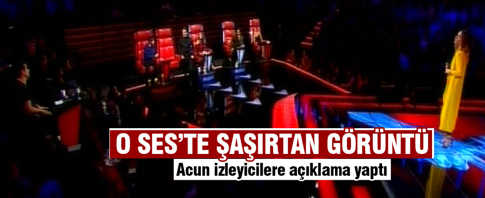 O Ses Türkiye'de sürpriz!