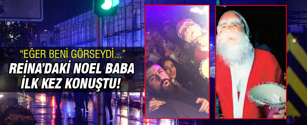 Reina'daki noel baba ilk kez konuştu