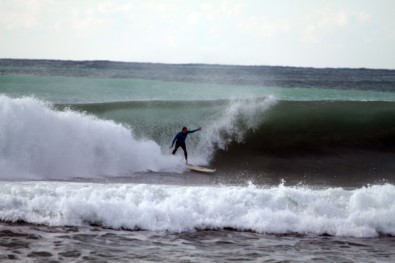 Alanya'da Sörf Keyfi